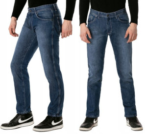 Spodnie Jeansy Męskie Dżinsy HUNTER 110/SN3 W38L36