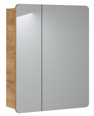 Szafka do łazienki z lustrem 60 cm ARUBA 841
