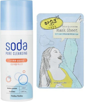 Holika Holika Soda Tok Tok Clean Pore Deep O2 Bubble Mask 100ml