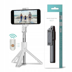 Kij Selfi Ze Statywem Tripod Trójnóg Na Telefon