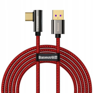 Baseus Legend Series 66W 2m czerwony Kabel USB-C