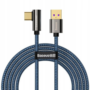 Baseus Legend Series 66W 2m niebieski Kabel USB-C