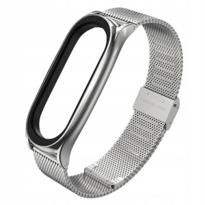 Opaska Tech-Protect Milanese Xiaomi Mi Band 7 sreb
