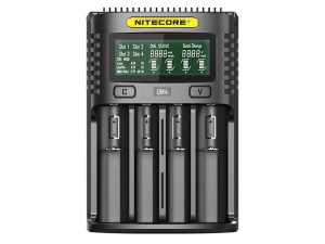 Nitecore UM4 Li-Ion LiFePo4 Ni-MH Ni-CD Ładowarka