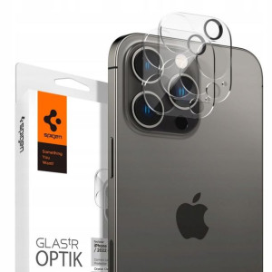Szkło aparat Spigen OPTIK.TR 2-Pack iPhone 14 Pro