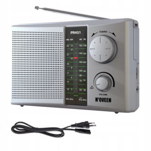 Radio przenośne Noveen PR451 Silver
