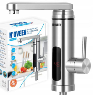 Przepływowy podgrzewacz wody NOVEEN IWH560 Inox ta