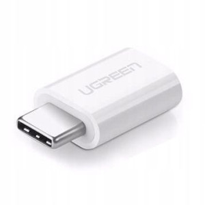 Ugreen adapter z micro USB na USB Typ-C Biały