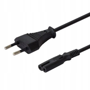 Kabel SAVIO CL-100 2-Pin F - Euro M 1,8m kolor cza