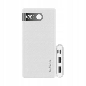 Dudao Powerbank 10000mAh 2xUSB micro C K9Pro-01