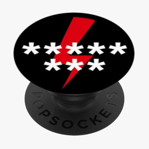 Popsockets uchwyt Custom 8gwiazdek czarny