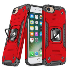 Wozinsky Ring Armor iPhone SE 2020 8 7 Czerwony