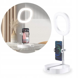 Dudao F16 lampa LED Ring Flash na telefon stream
