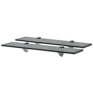 Półki szklane, 2 szt., 50 x 10 cm, 8 mm