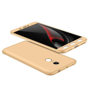 Etui 360 Case 3w1 do Xiaomi Redmi Note 4 Złote
