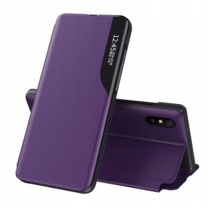Eco Leather View Case do Poco M3 Redmi 9T Fioletow