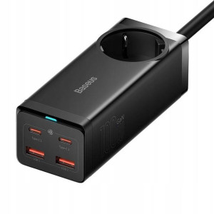 Baseus Ładowarka GaN3 Pro 2x USB + 2xUSB-C + AC
