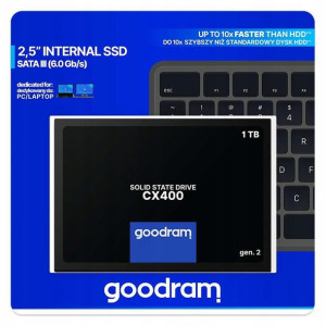 Dysk Ssd Goodram Cx400 Gen2 1tb Sata Iii 2,5