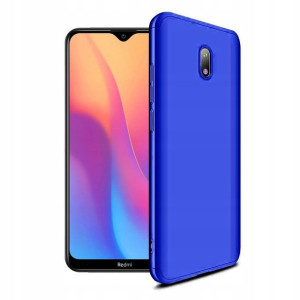 Etui GKK 360 3w1 Xiaomi Redmi 8A Niebieskie