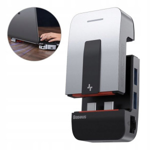 Baseus HUB HDMI USB RJ45 do MacBook Pro CAHUB-AJ0G