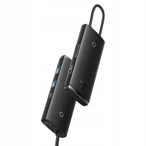 Baseus Lite HUB 6w1 2x USB 3.0 USB-C HDMI SD WKQX0