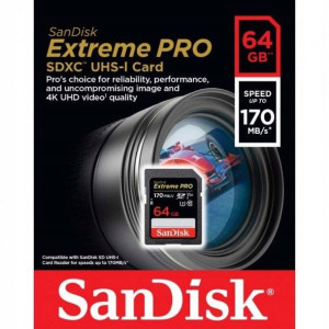 Karta pamię SanDisk EXTREME PRO SDSDXXY-064G-GN4IN