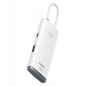 Baseus Lite HUB 5w1 3x USB 3.0 USB-C HDMI WKQX0400