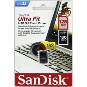 SanDisk Ultra Fit 128GB USB 3.1 SDCZ430-128G-G46