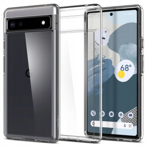 Spigen Ultra Hybrid do Google Pixel 6A Crystal Cle