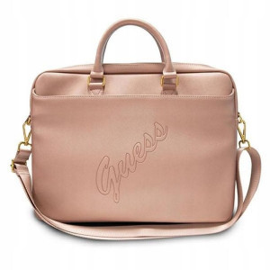 Guess torba do laptopa GUCB15PUSASPI 15" różo