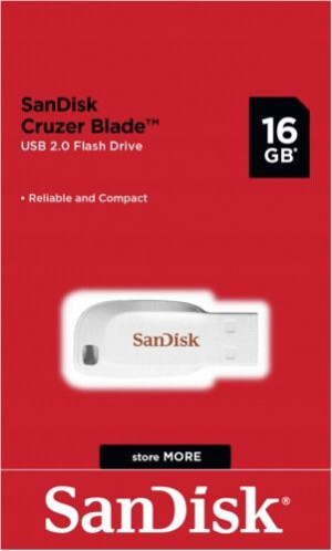 Pendrive SanDisk Cruzer Blade 16GB SDCZ50C-016G