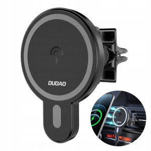 Dudao samochodowy uchwyt magnetyczny Qi 15W MagSaf