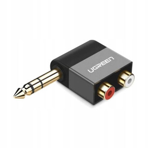 UGREEN AV147 Adapter 6.35 Jack męski do cinch