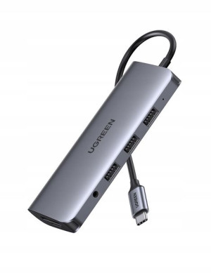 Ugreen HUB 10w1 USB-C do HDMI 4K, 3x USB 3.0 VGA