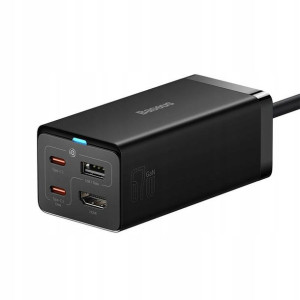 Baseus Ładowarka GaN5 Pro 2xUSB-C + USB + HDMI 67W