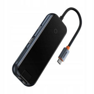 Baseus Hub 8w1 USB-C na HDMI 2xUSB PD SD/TF RJ45