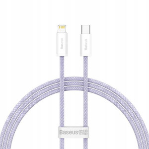 Baseus Dynamic 2 kabel USB-C Lightning 1m 20W Fiol