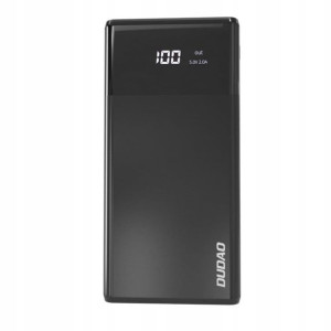 Dudao Powerbank 10000mAh 2A 2xUSB LED K8 Czarny