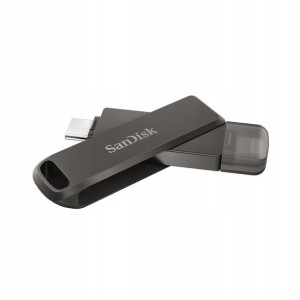 SanDisk FLASH iXpand LUXE 64GB USB-C Lightning