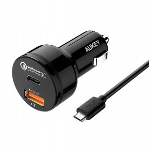 Ładowarka Sam Aukey CC-Y1 33W 6A 2xUSB QC 3.0