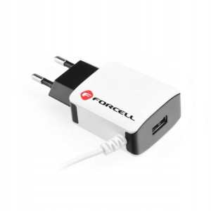Ładowarka Sieciowa Micro USB z Kablem 1A Forcell