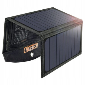 Choetech Ładowarka solarna fotowoltaiczna 19W usb