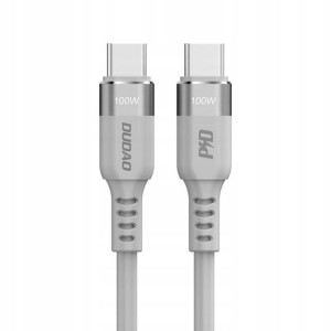 Dudao Kabel 2x USB Typ C 1m 100W LC5MAX Grey