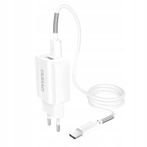 Dudao Ładowarka EU 2xUSB kabel micro 2.4A A2EU
