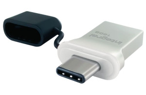 Integral Flash Drive USB 3.0 Typ C Aluminium 64GB