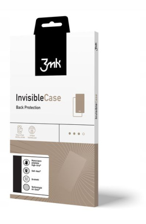 3MK Invisible Case Folia na tył i bok Mi Note 10