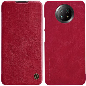 Nillkin QIN etui do Xiaomi Redmi Note 9T Czerwone