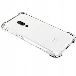 Silikon przezroczysty z rantami Soft Case Meizu 15
