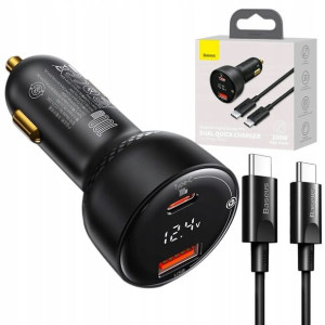 Baseus Supreme ładowarka samochodowa 100W USB
