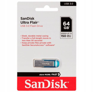 Pendrive SanDisk Ultra Flair 64GB SDCZ73-064G-G46B